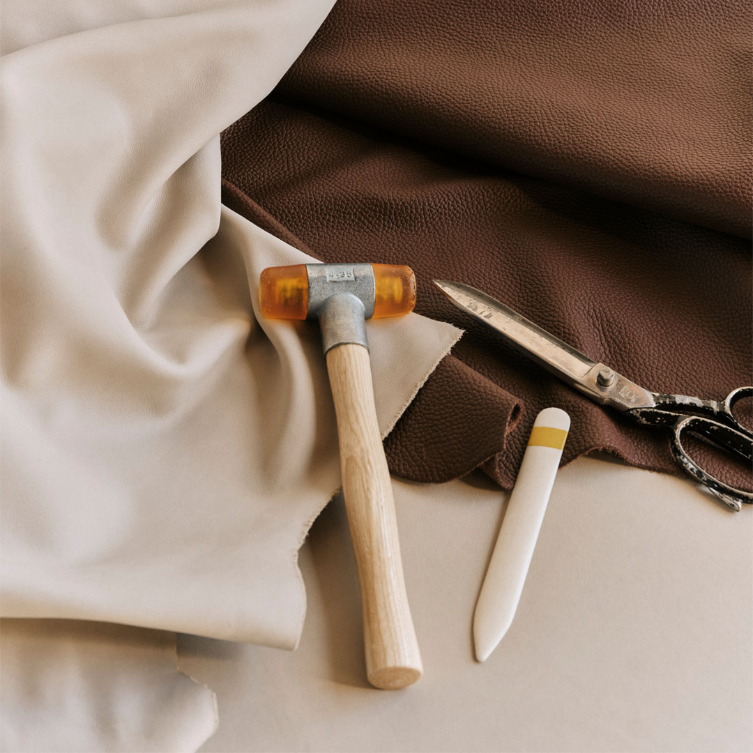 Detalje af l�ders�det p� CH24P Y-stolen