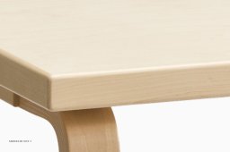 Aalto Table extendable 97 Tisch, Birkenfurnier, 135/190 x 85 cm (97) | Artek