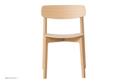 Anch Stol, Eiche wei� pigmentiert matt lackiert, Furnier | Andersen Furniture