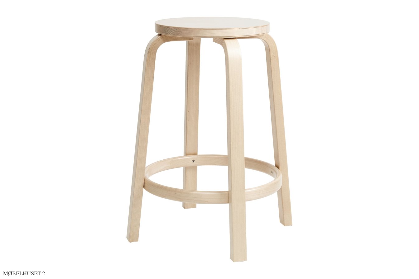 Bar Stool 64 | Natur, �52 x H65 cm | Artek