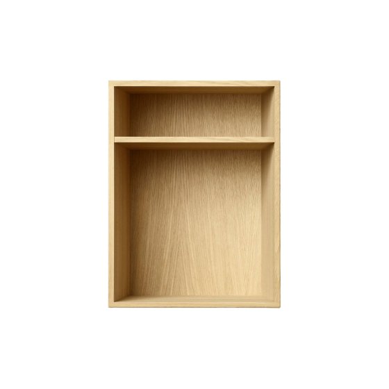 ATBO | Bedside reol lodret 47 x 35 med hylde