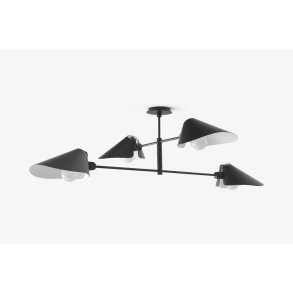 Bonnet SC91-SC93 lysekrone, SC91 - h�jde 40 cm, Black | &Tradition