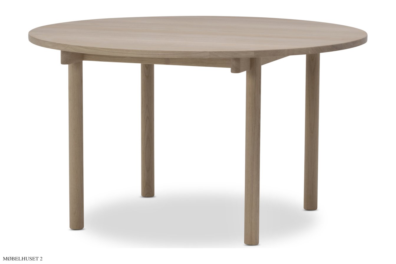 Br� Bord rundt, Eiche geseift | Bernstorffsminde