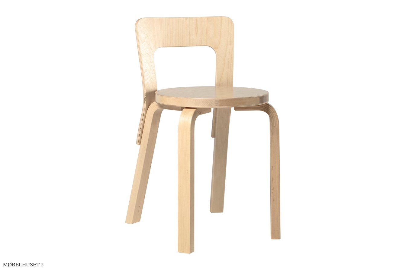 Chair 65 Esszimmerstuhl, Birke | Artek