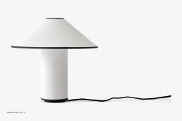 Colette ATD6 Tischleuchte, White & Black | &Tradition