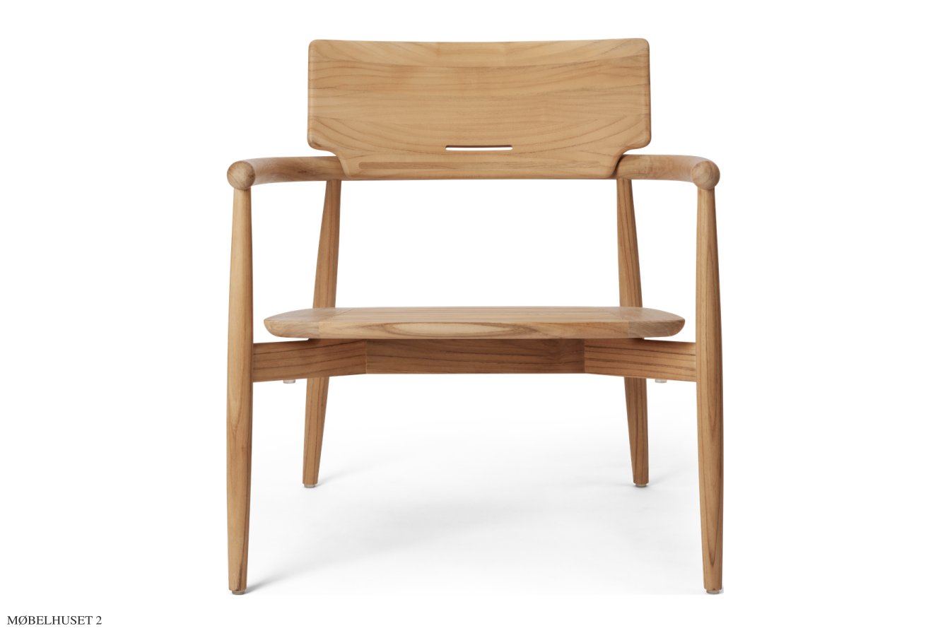 E018 Embrace Outdoor l�nestol, Uden hynde | Carl Hansen & S�n