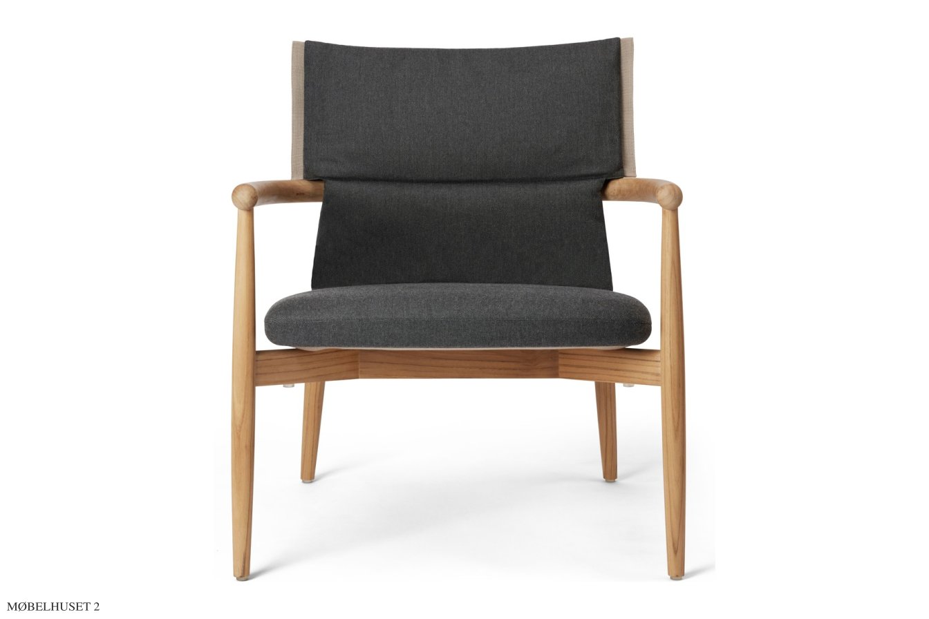 E018 Embrace Outdoor l�nestol, panama hollin 1779 | Carl Hansen & S�n