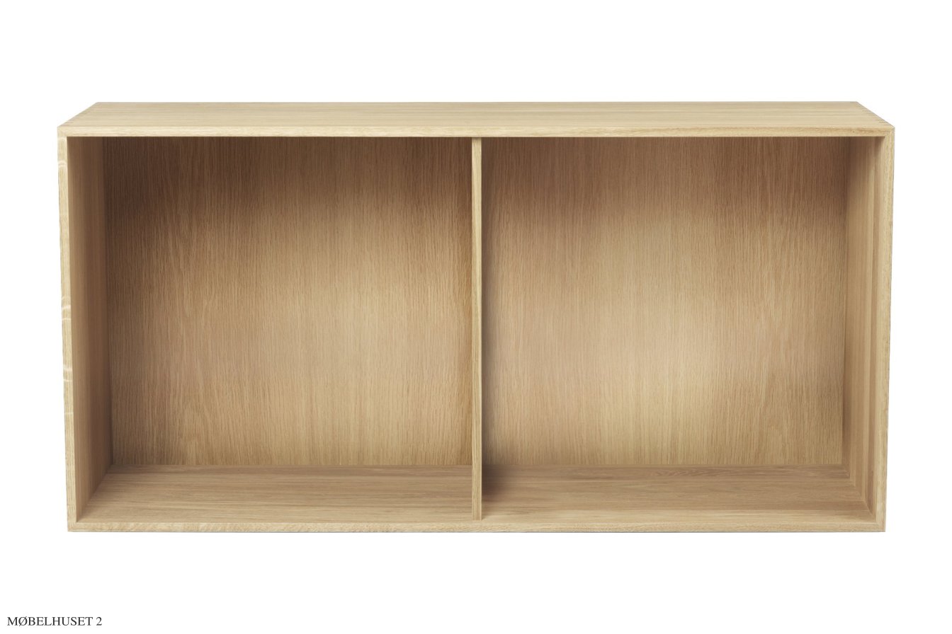 FK63 Tiefes Regal, Tiefes Regal 56 � 112 cm (liegend), Eiche ge�lt | Carl Hansen & S�n