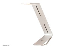 Flad TLON 12 bordlampe, S�lv | Tecnolumen
