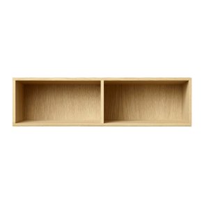 ATBO Halbes Hallway-Regal 18 x 70, 21 cm, Eiche matt lackiert