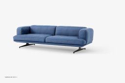 Inland AV23 Sofa, Warm Black, Vidar 733 | &Tradition
