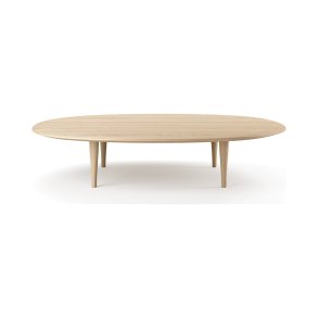Jari Low Tables, Rund �118, Eiche ge�lt | Brdr. Kr�ger
