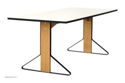 Kaari Table REB 001 Tisch, Wei� HPL/Eiche natur | Artek