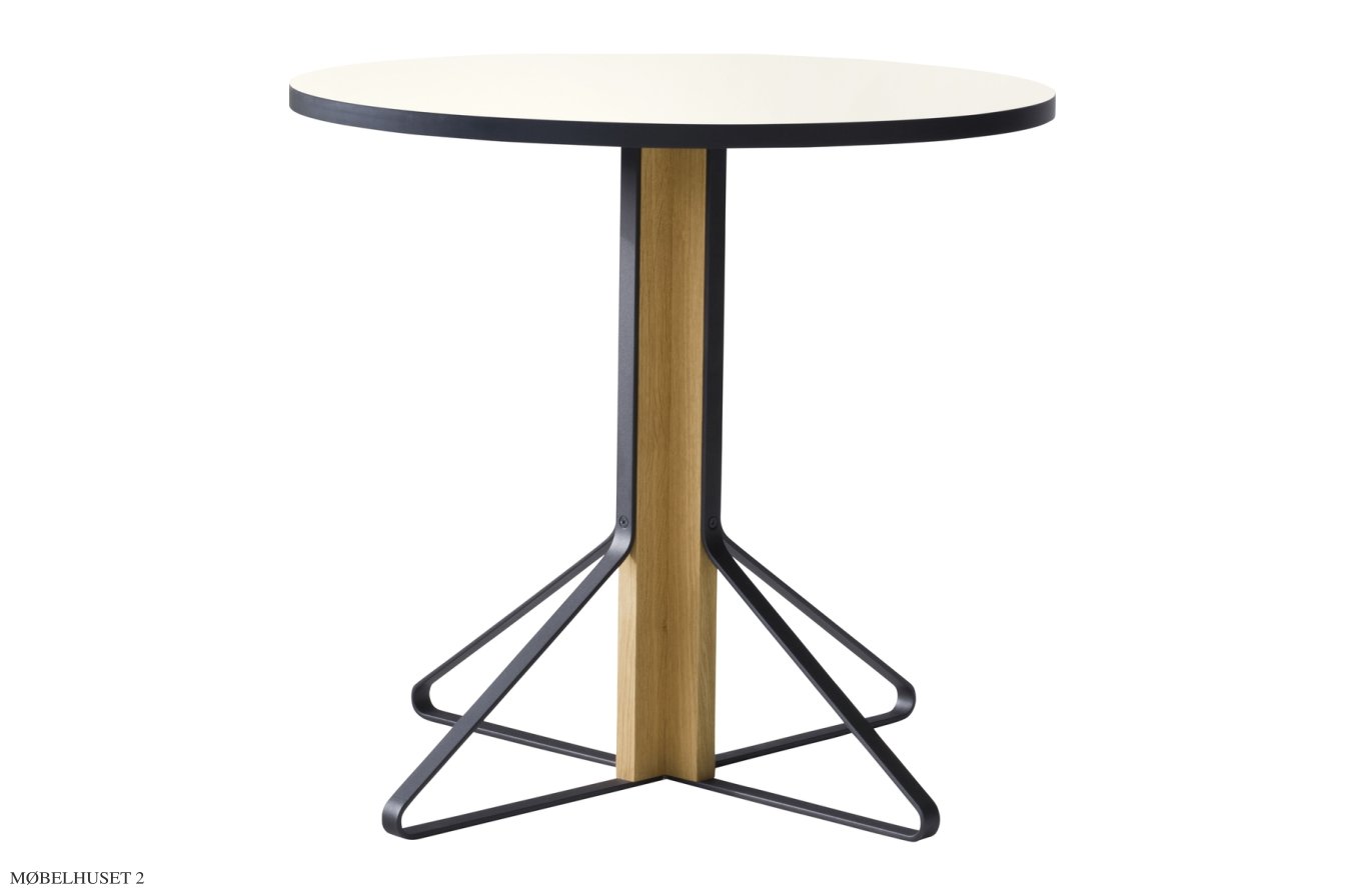 Kaari Table REB 003 Tisch, Wei� HPL/Eiche natur | Artek
