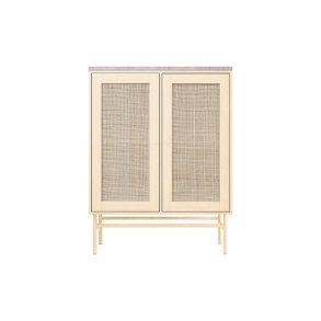 ATBO Konsole klein 90 x 70, 30 cm, Esche matt lackiert