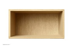 ATBO Kvart hallway reol 18 x 35, 21 cm, Eg mat lak