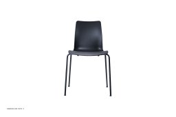 Mood 4-legs Stol, Schwarz, Schwarz | Andersen Furniture