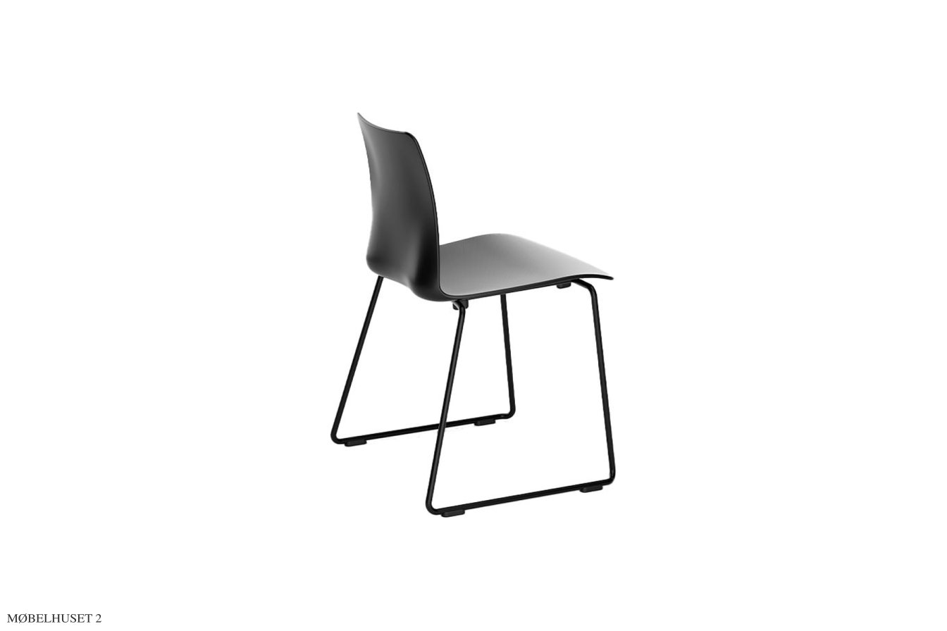 Mood Tube Stol, Schwarz, Schwarz | Andersen Furniture