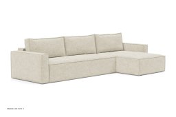 Newilla Schlafsofa mit Chaiselongue, Taura Off White 357 | Innovation Living