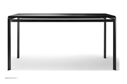 PK52 Professorbord, eg sort, uden skuffemodul | Carl Hansen & S�n