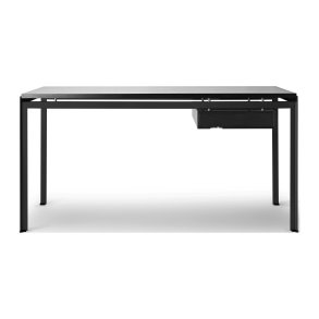 PK52A Sch�lertisch, Eiche schwarz, Ohne Schubladenmodul | Carl Hansen & S�n