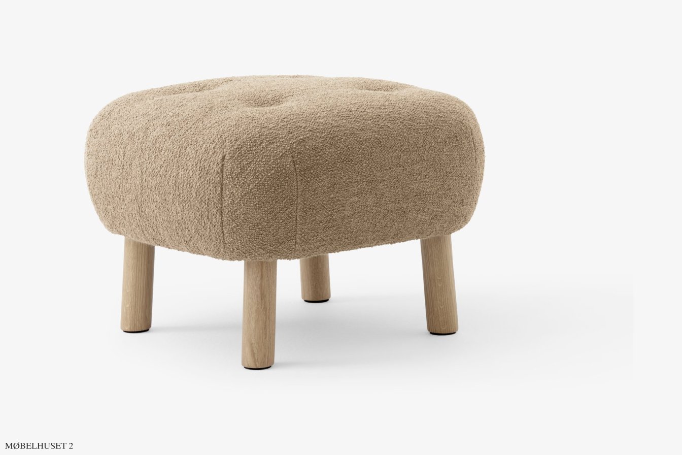 Pouf ATD1 Bank f�r Little Petra, Eiche, Barnum 004 | &Tradition