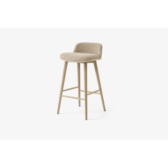 Rely HW121 Thekenhocker gepolstert mit Sitzkissen | &Tradition