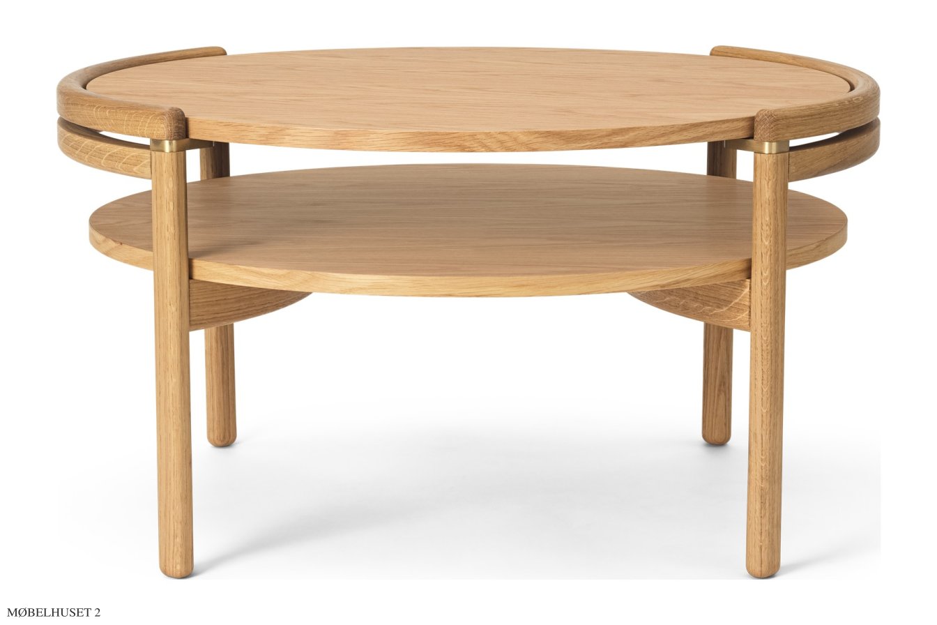 RF1905 Sideways Couchtisch, Eiche ge�lt, Furnier | Carl Hansen & S�n