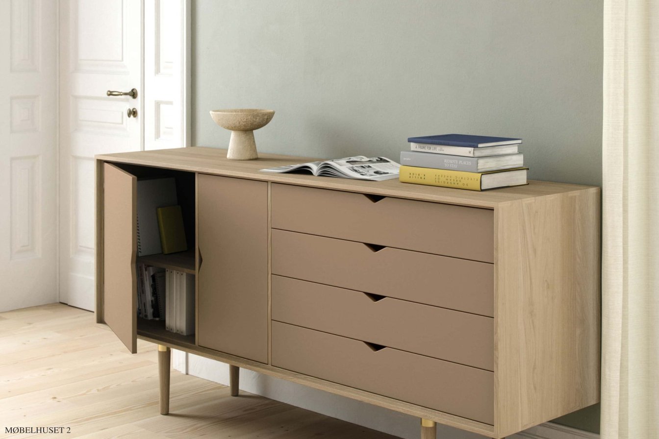 S6 Sideboard, Kashmir, Eiche geseift | Andersen Furniture