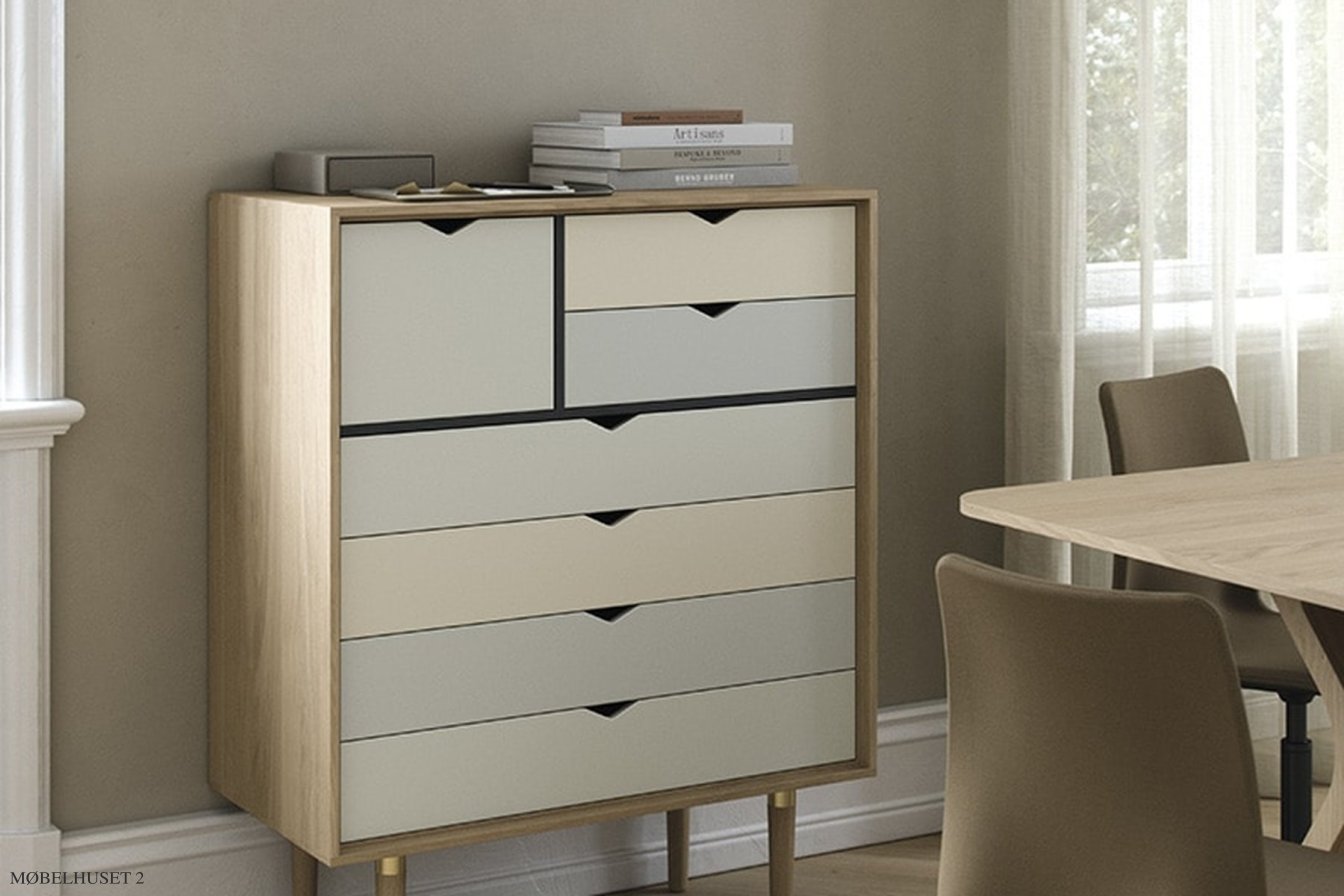 S8 Kommode, Multi Sand, Eiche ge�lt | Andersen Furniture