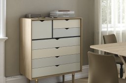 S8 Kommode, Multi Sand, Eiche ge�lt | Andersen Furniture