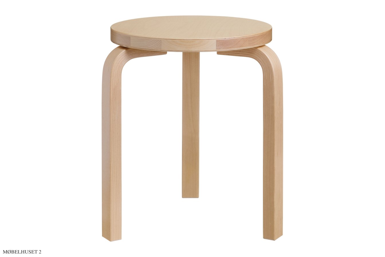 Stool 60 | Natur, Birk | Artek
