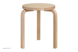 Stool 60 | Natur, Birk | Artek