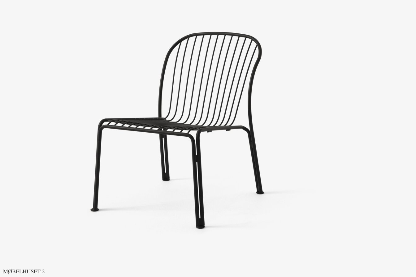 Thorvald SC100 loungestol, Warm Black | &Tradition