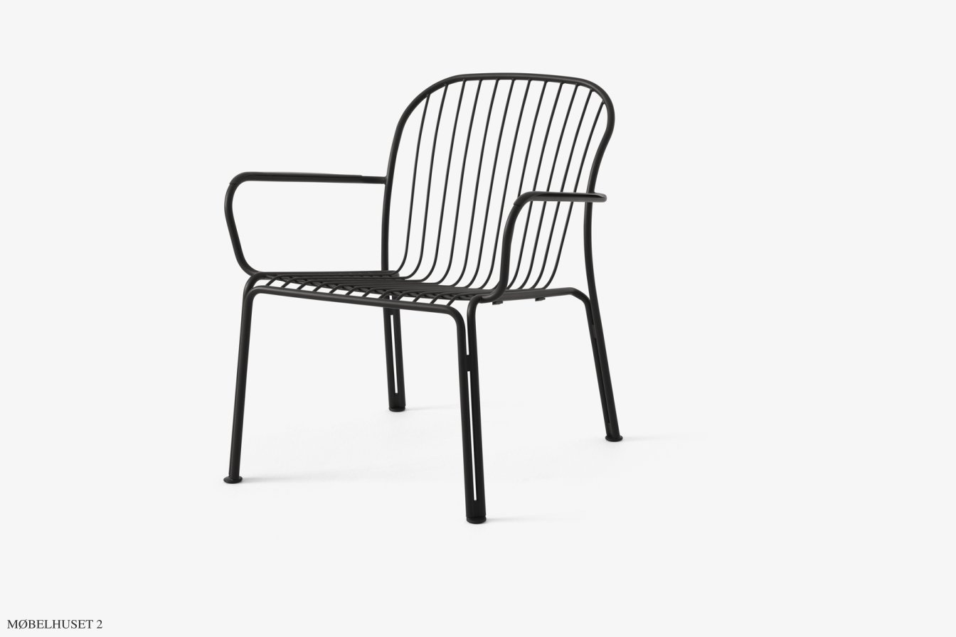 Thorvald SC101 loungestol, Warm Black | &Tradition