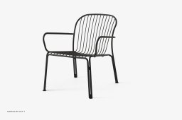 Thorvald SC101 loungestol, Warm Black | &Tradition
