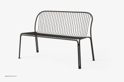 Thorvald SC111 b�nk, Warm Black | &Tradition