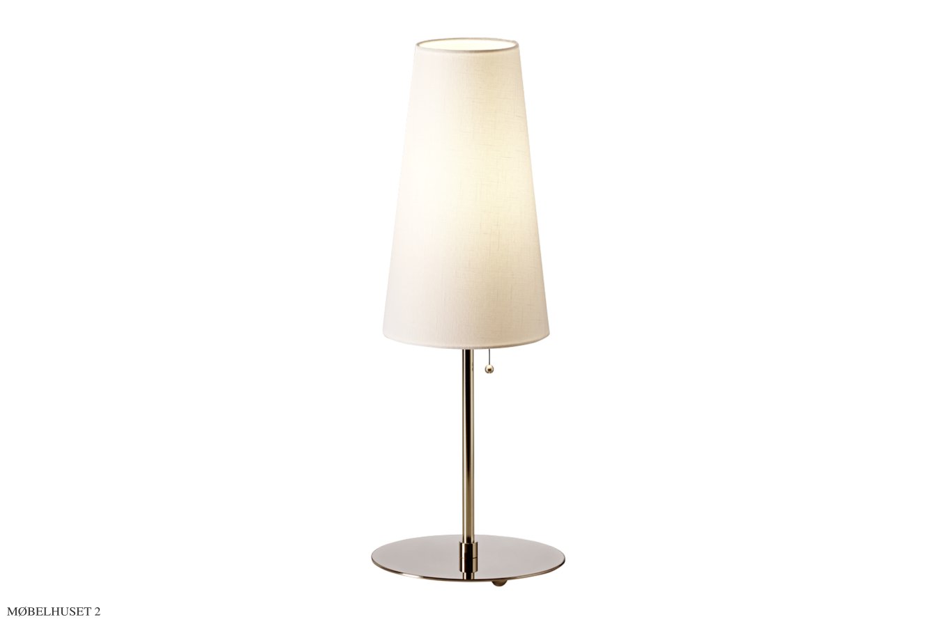 TLWS 05 bordlampe, Keglesk�rm, Hvid | Tecnolumen