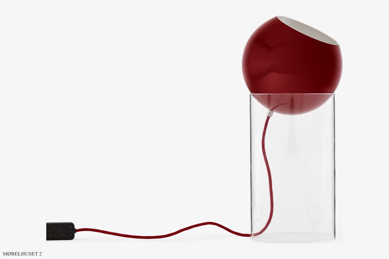 Topan VP14 Tischleuchte, Vermilion Red | &Tradition