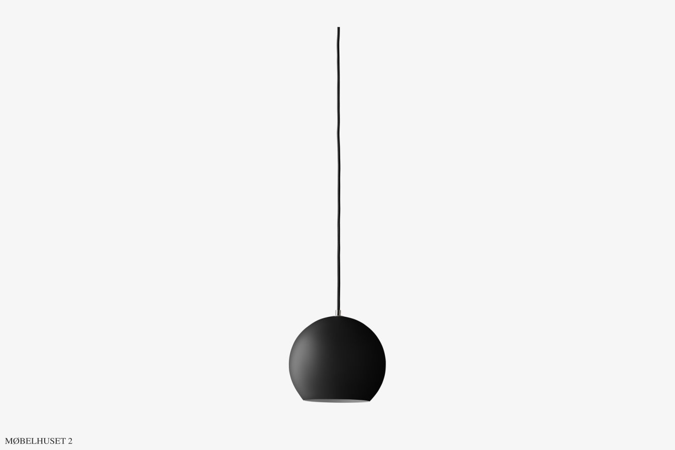 Topan VP6 Pendelleuchte, Matt Black | &Tradition