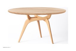 TRIIIO Spisebord, Eiche ge�lt, Massivholz-Tischplatte | Brdr. Kr�ger
