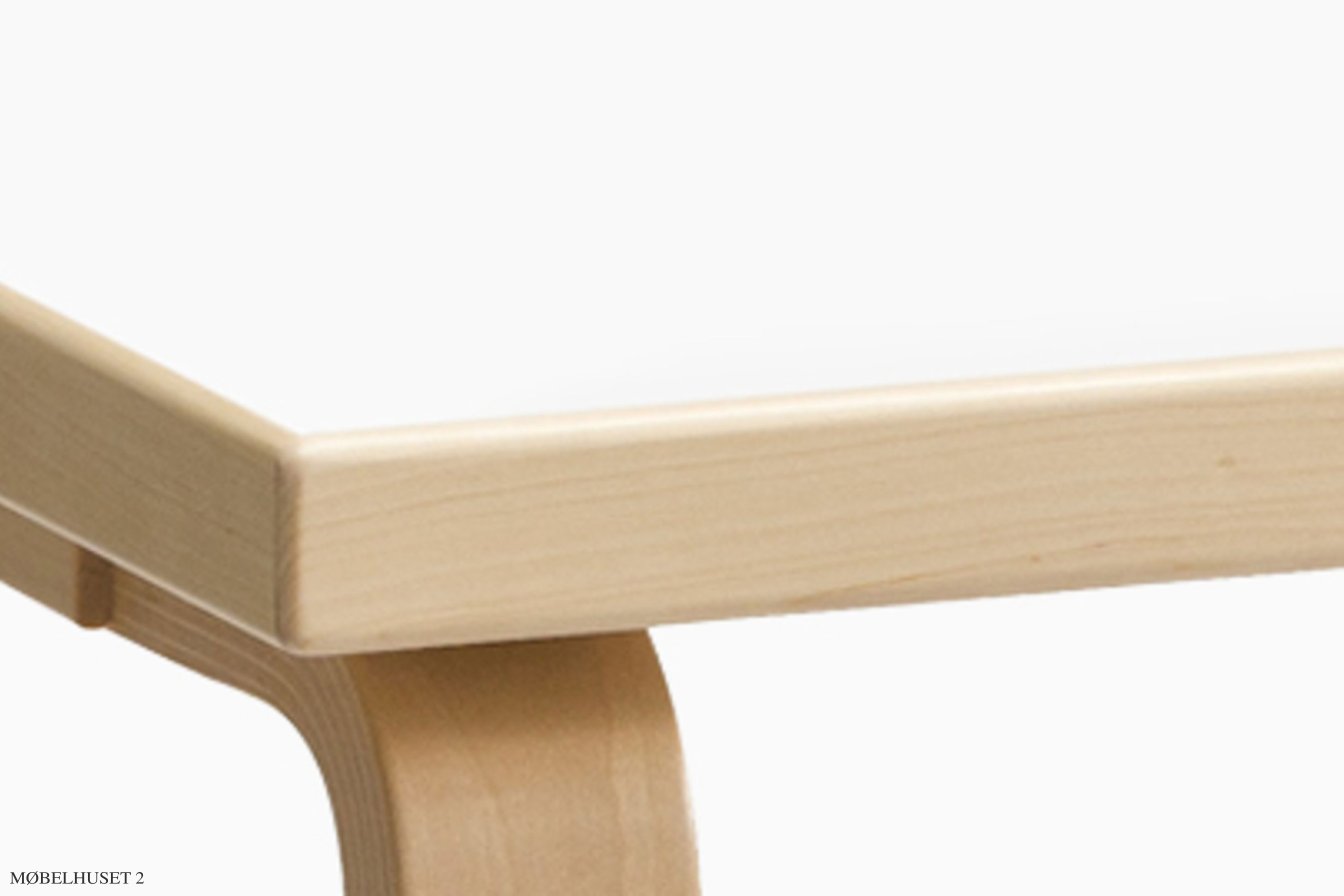 Aalto Table rectangular Tisch, Wei�es HPL | Artek