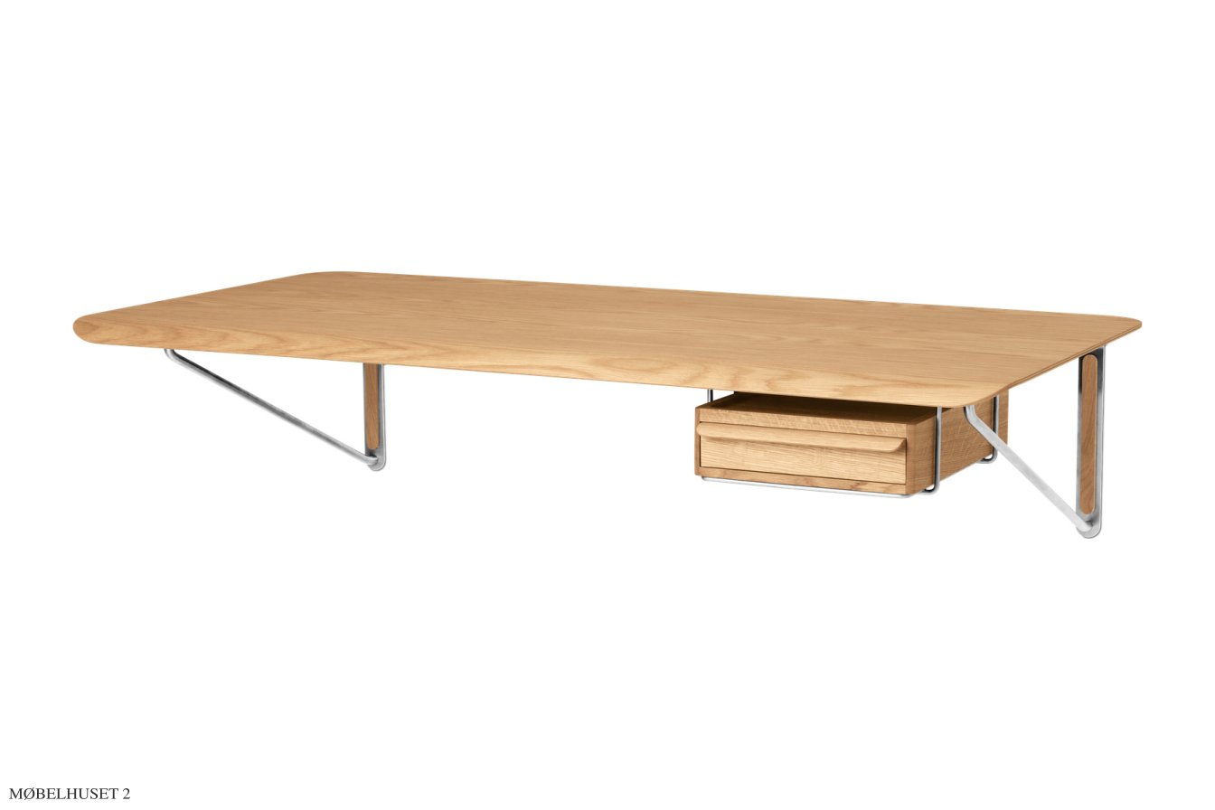AB020D Schubladenmodul f�r AB019 Wall Desk, Eiche ge�lt (Bild 2) | Carl Hansen & S�n