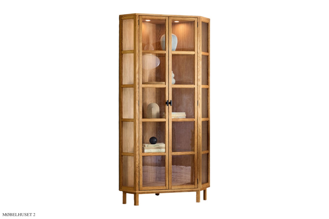 Angulus Vitrine, Eiche natur ge�lt | Aakjaer Furniture