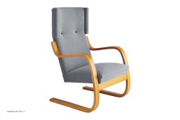 Armchair 401 Sessel, Honig gebeizt | Stoff Tonus | Artek
