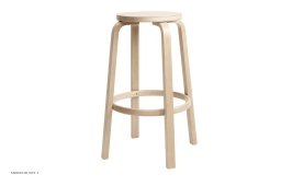 Bar Stool 64 | Natur, �54,5 x H75 cm | Artek