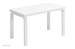 Bench 153B | Solid top, Hvidlakeret birk | Artek