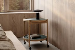 B�lling bakkebord Nano, Modell 50, Eiche unbehandelt, Forest – Kiefergr�n/Pastellgr�n | Brdr. Kr�ger
