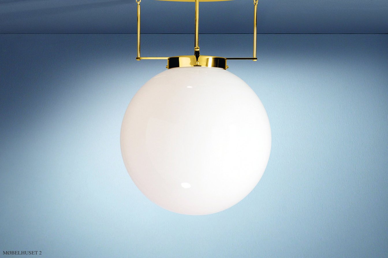 Brandt DMB 26 loftlampe, Messing | Tecnolumen