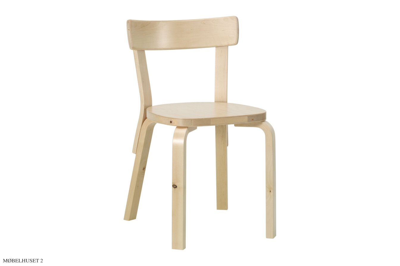 Chair 69 spisebordsstol, Vild birk | Artek